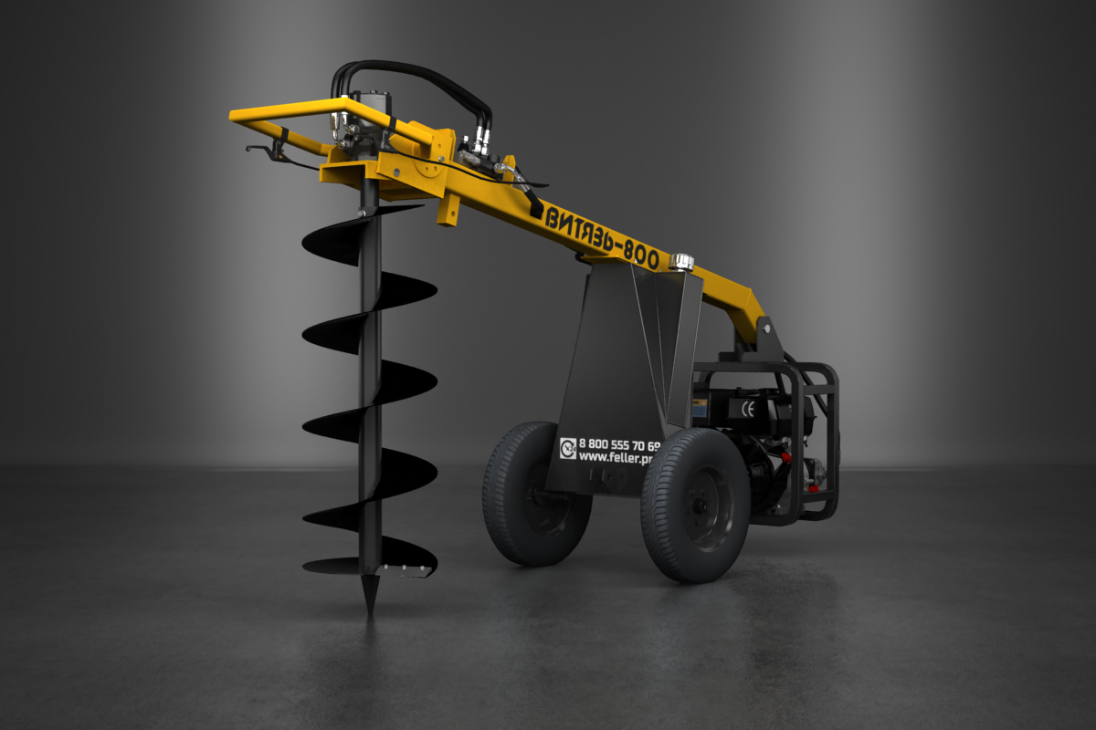 Ямобур бензиновый ручной